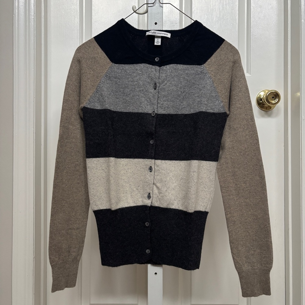 Autumn Cashmere Size XS Colorblock Cardigan